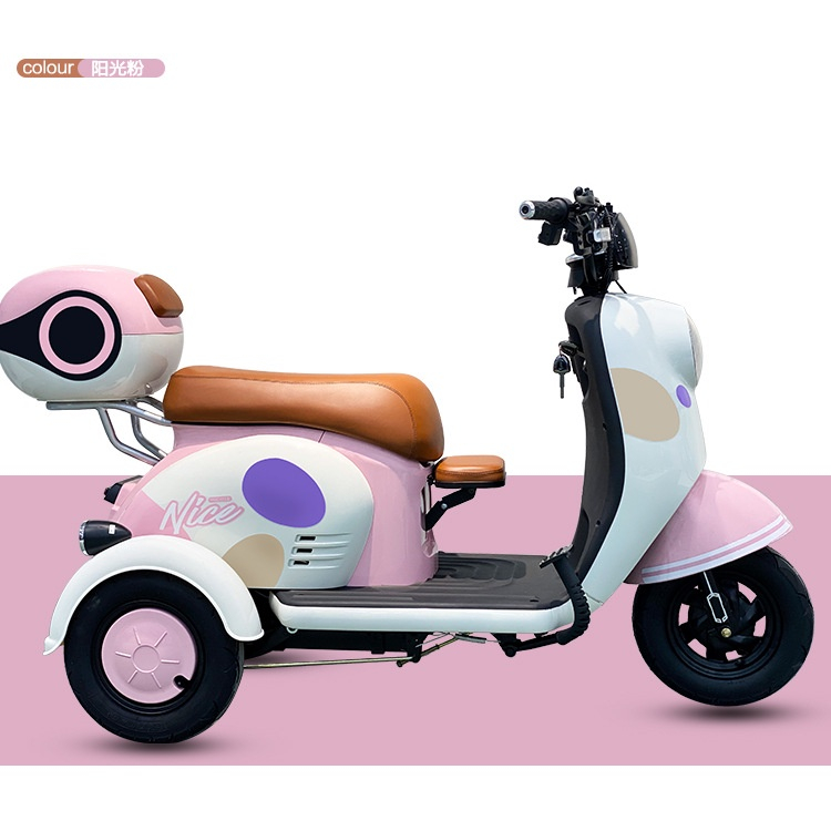 Xe đạp điện ba bánh cho người già, Xe điện 3 bánh YOBO V1 SUPER ONE an toàn cho người già, Người khuyết tật, BH 3 năm