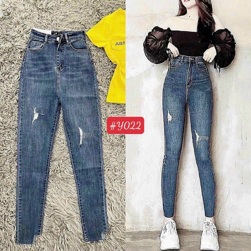❤️ Sỉ từ 5sp đủ loại ❤️ 🌸JEAN NỮ COTTON LƯNG CAO 👉🏻 Giá 160k ❌SIZE SML 🤫 Giá giảm theo số lượng