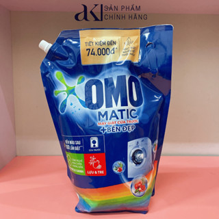 Nước Giặt OMO MATIC Bền Đẹp Hương Lựu Tre 3,6kg/túi