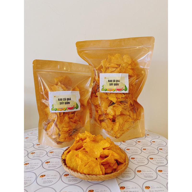Khoai Tây Sấy Trứng Muối | 200-500gr | Đặc Sản Đà Lạt