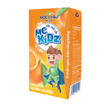 Thùng 24 hộp Sữa trái cây MC Kidz (110mlx24)