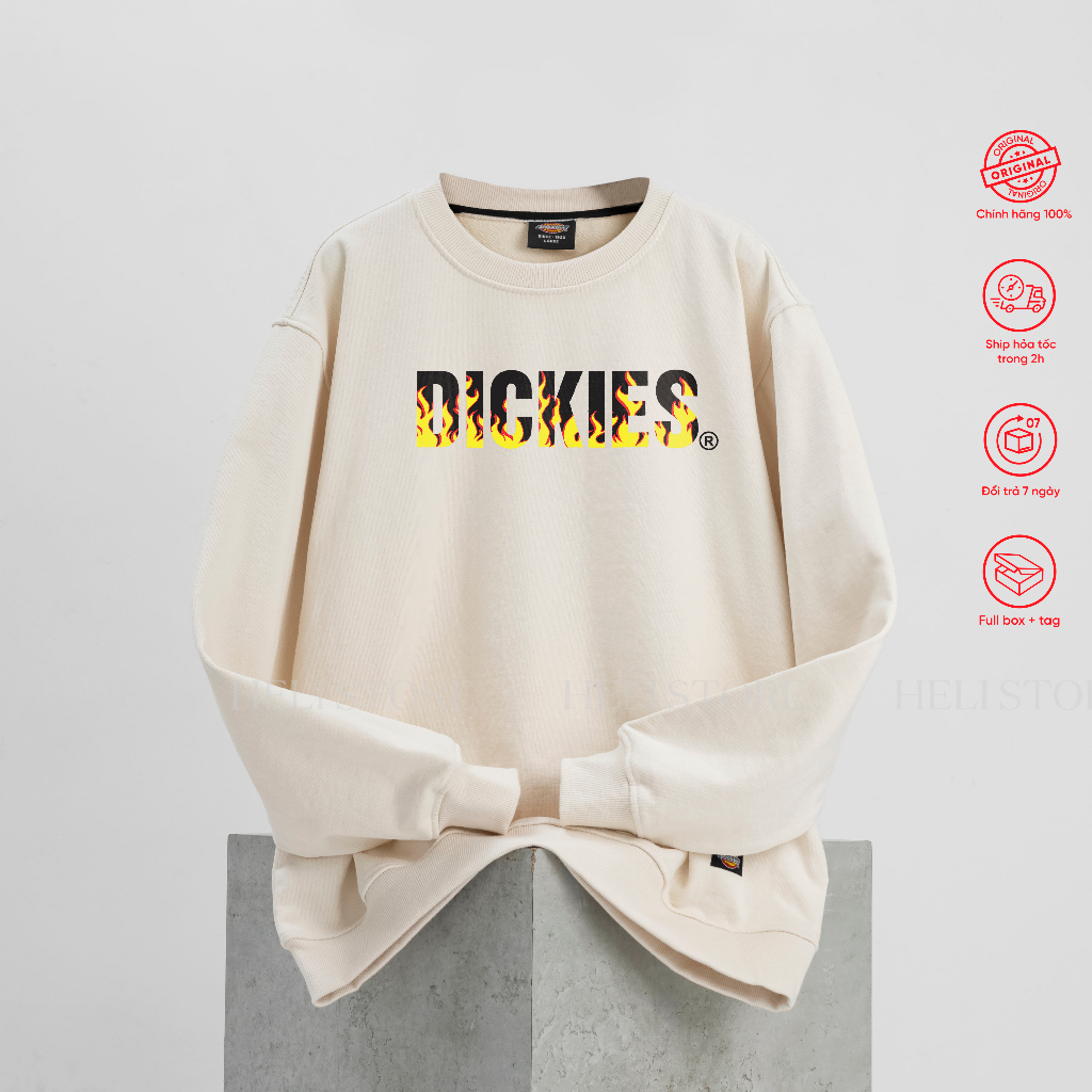 Áo sweater Nỉ Đen Dickies chính hãng