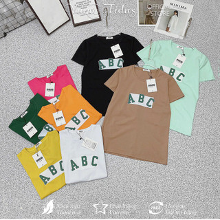 Áo Cotton Thái Cao Cấp YUNA Vải Êm Mền Thoáng Mát Mã Chữ ABC