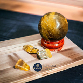 Quả cầu phong thủy mini đá thiên nhiên - Bi cầu để bàn làm việc đủ cung mệnh. Hút may mắn - Tài lộc - LD00041