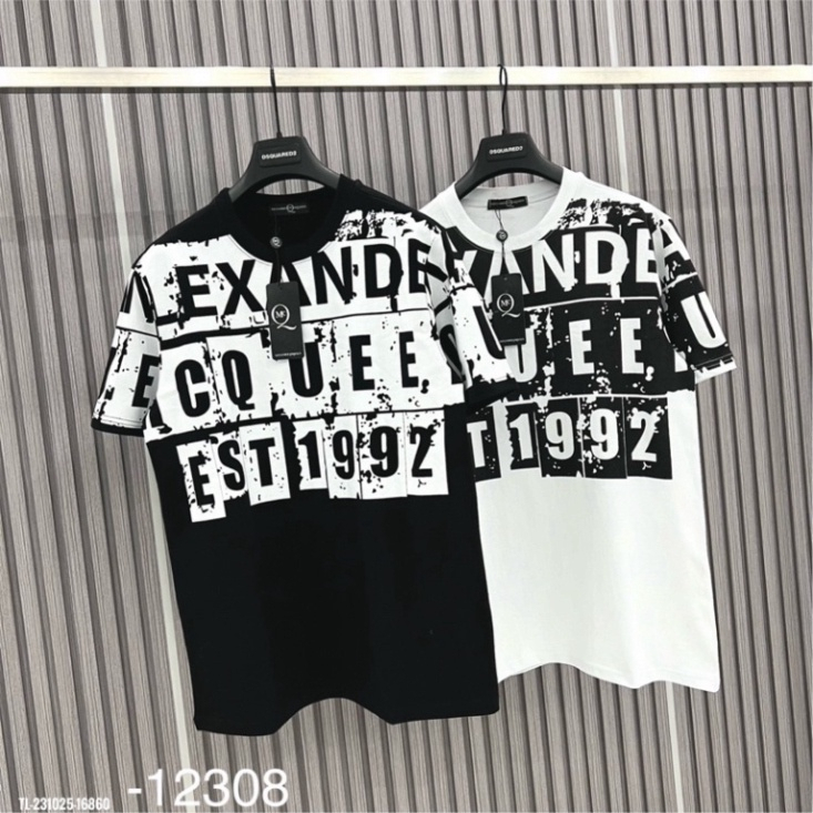 Áo thun Alexander 1992 phối hình in vai cực chất, chất liệu cotton co dãn 4 chiều Áo phông Unisex Siêu Hot 2023#HOT#