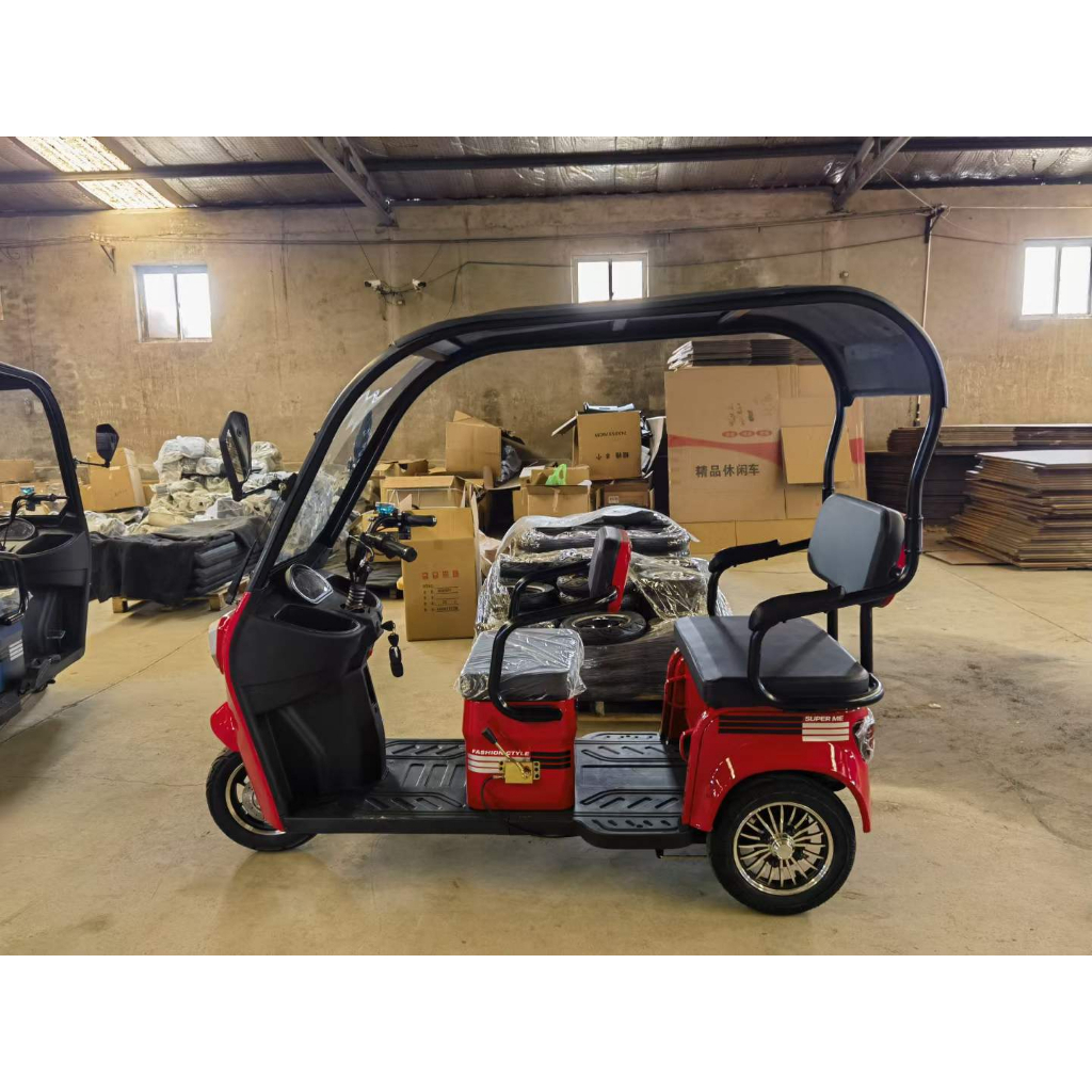 Xe điện 3 bánh F88-02, Mẫu xe điện 3 bánh 2 hàng ghế, Xe điện 3 bánh 2 hàng ghế cho người già, Người khuyết tật, bà bầu