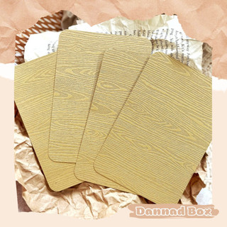 Set 2 Giấy Vân Gỗ Trang Trí Journal Thiệp DIY