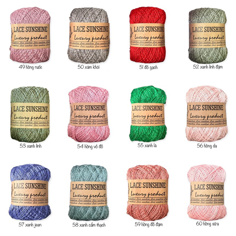 Lace Sunshine kim tuyến 0.8mm