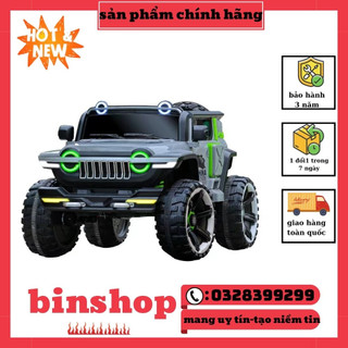 Xe địa hình gầm cao wn-1166, xe ô tô điện trẻ em, bình điện 12v - có điều khiển từ xa, bh 12 tháng