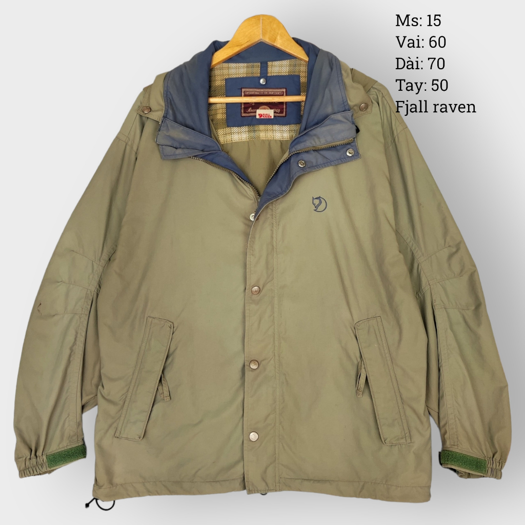 Áo khoác gió secondhand - Windbreaker jacket 2nd