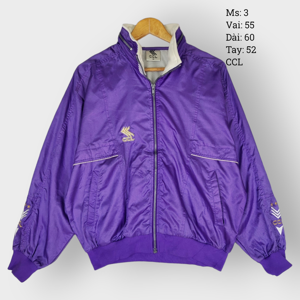 Áo khoác gió secondhand - Windbreaker jacket 2nd