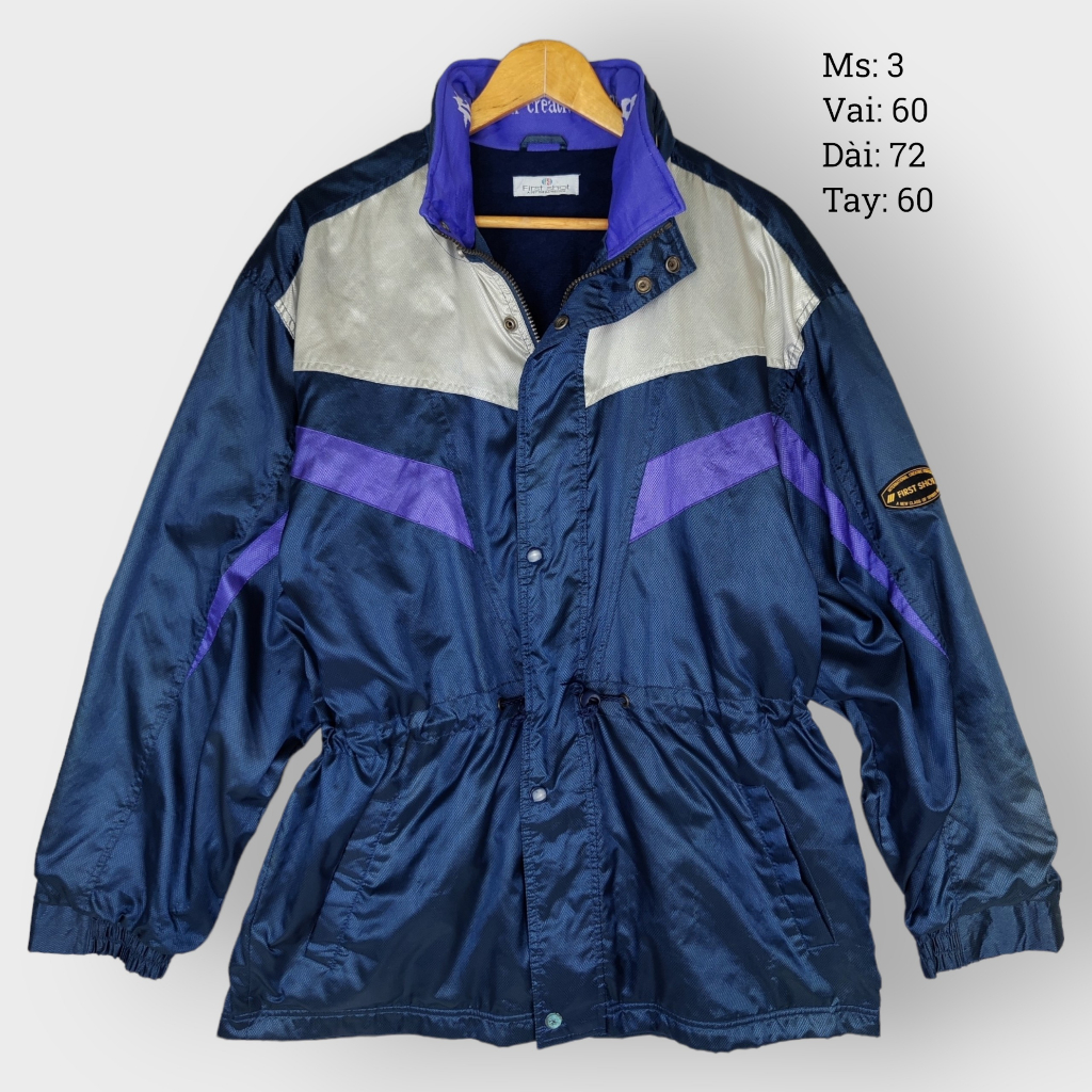 Áo khoác gió secondhand - Windbreaker jacket 2nd