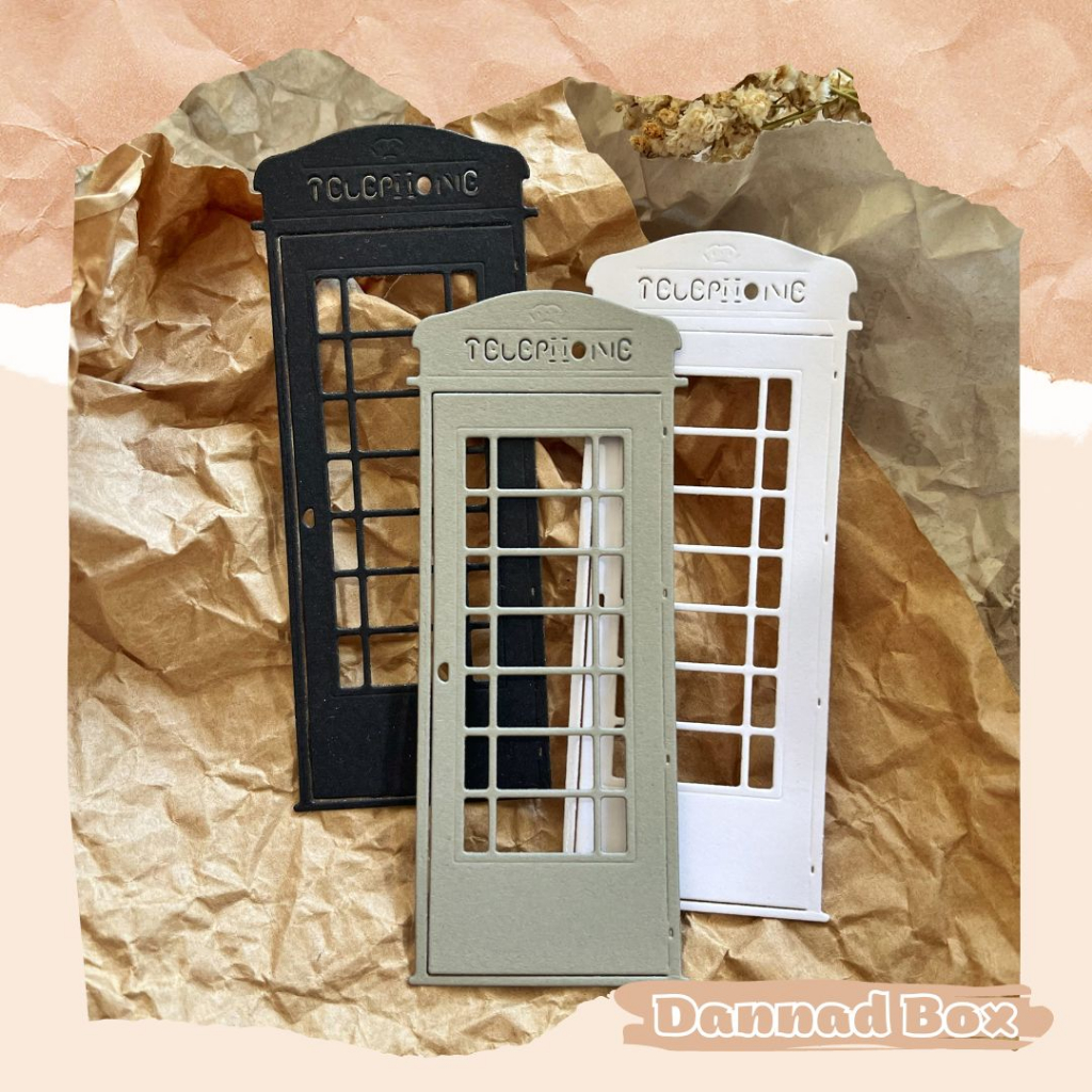 Set 5 Mẫu Diecut Paper Cutting Khung Cửa