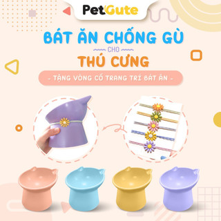 Chén (bát) chống gù lưng cho chó mèo - T3 PETS SHOP