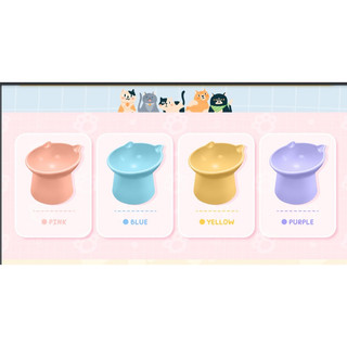 Chén (bát) chống gù lưng cho chó mèo - T3 PETS SHOP