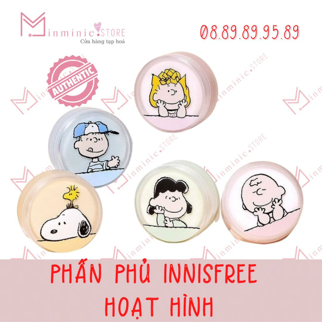 Phấn phủ Innisfree Hoạt hình
