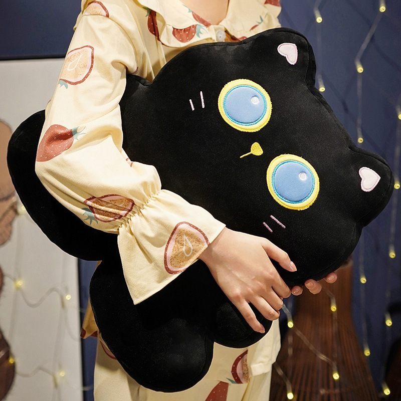 Bộ chăn mền 3 trong 1 Mèo Bánh Quy Siêu Hot Siêu dễ thương chăn lông 2 mặt mịn