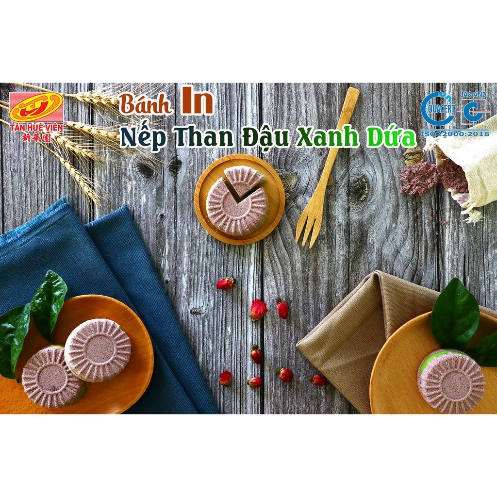 Bánh In Nếp than Dứa Tân Huê Viên