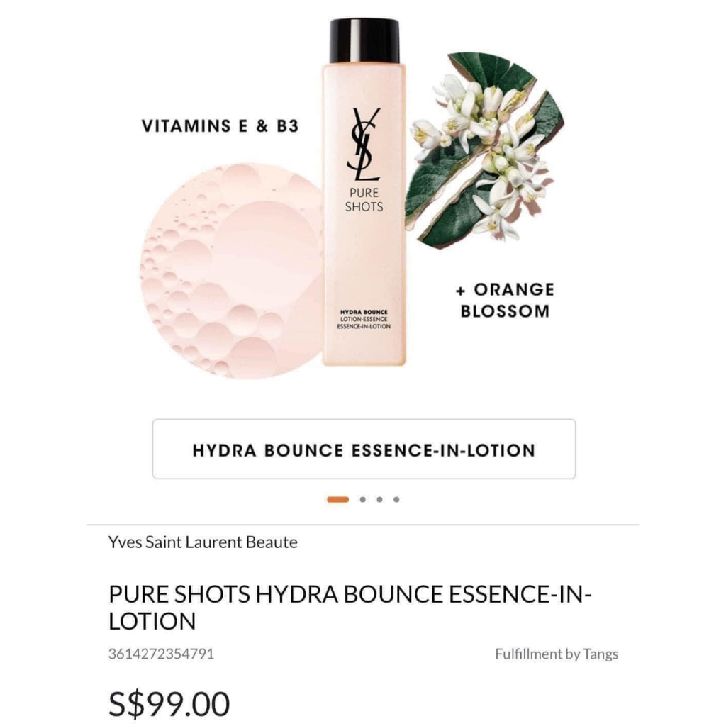 Nước Thần Ysl Pure Shots Hydra bounce  Essence