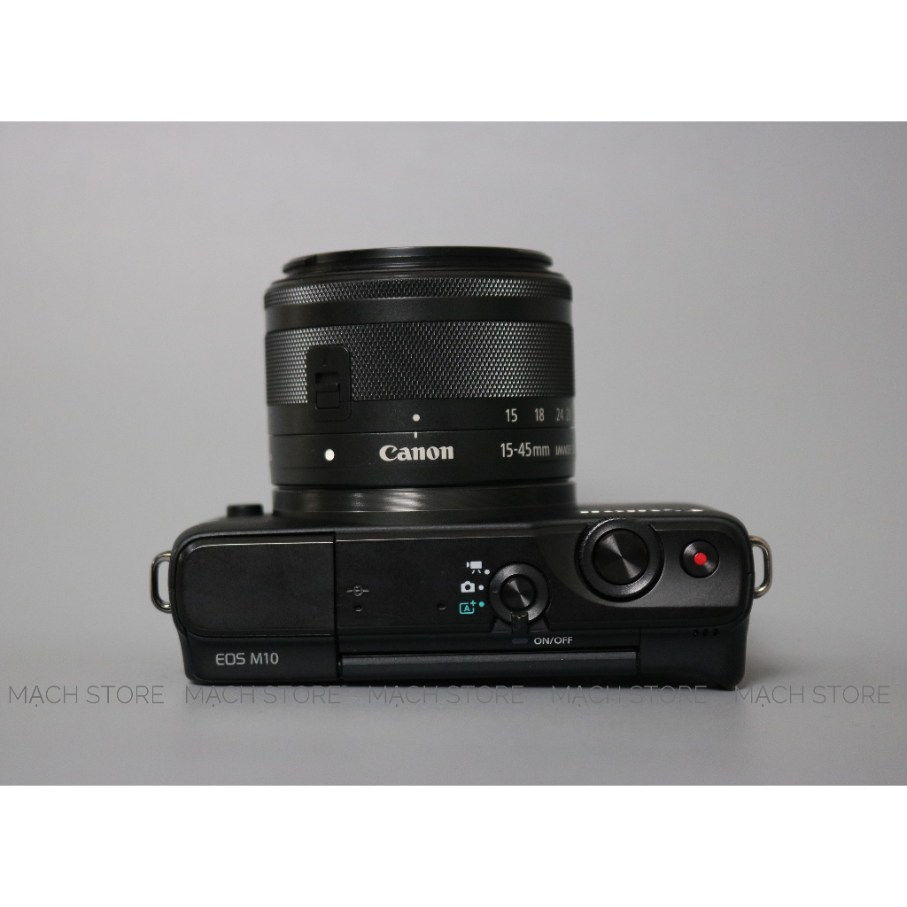 MÁY ẢNH CANON EOS M10 + LENS 15-45MM F/3.5-6.3 IS STM