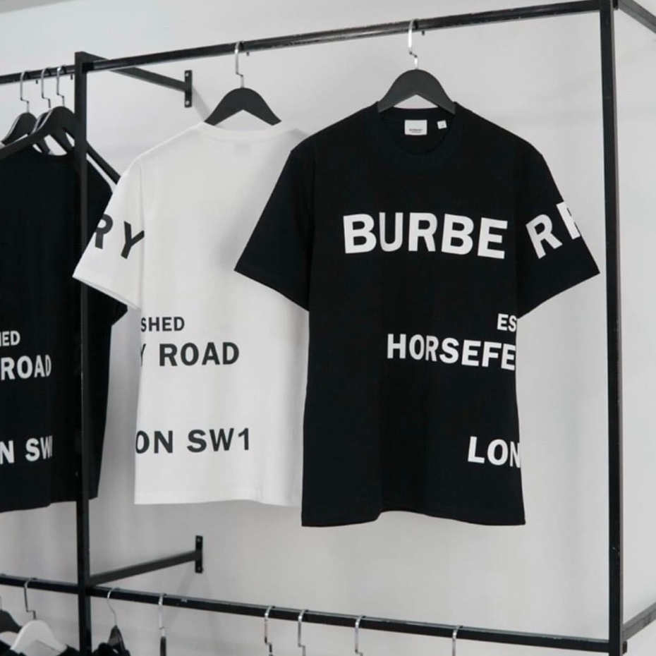 Áo Phông Nam Nữ BURBERRY Chất Liệu Cotton Thoáng Mát Hình In Siêu Nét#HOT# | BigBuy360 - bigbuy360.vn