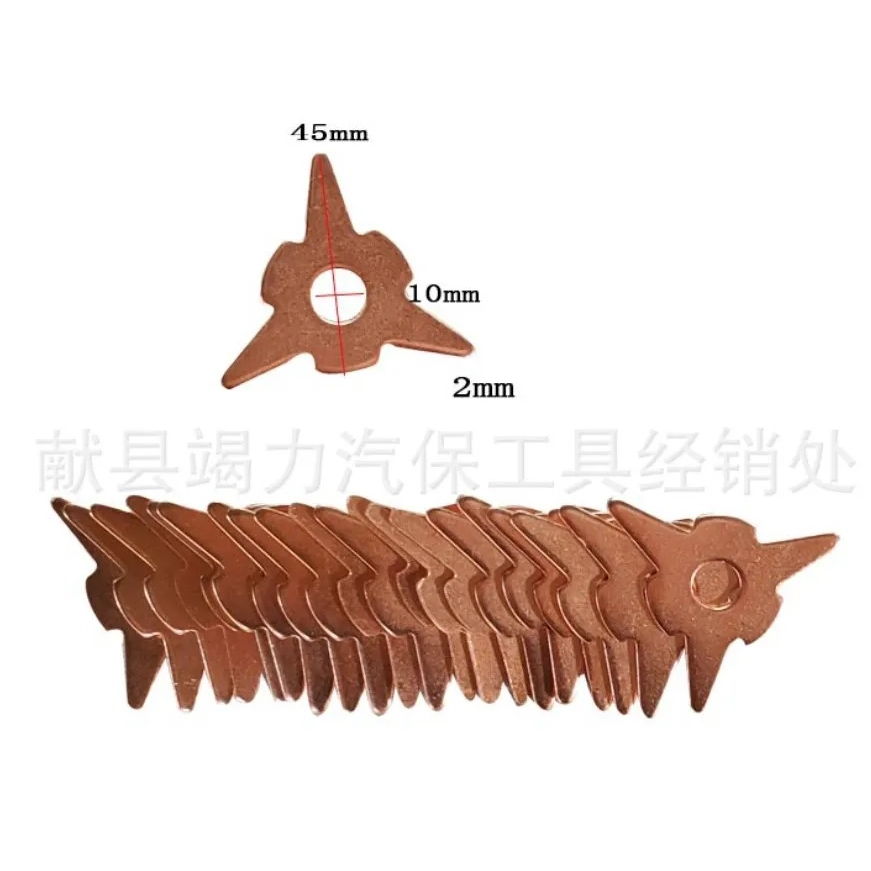 Đầu đồng tam giác giật, tam giác giật tôn cho máy hàn rút tôn oto