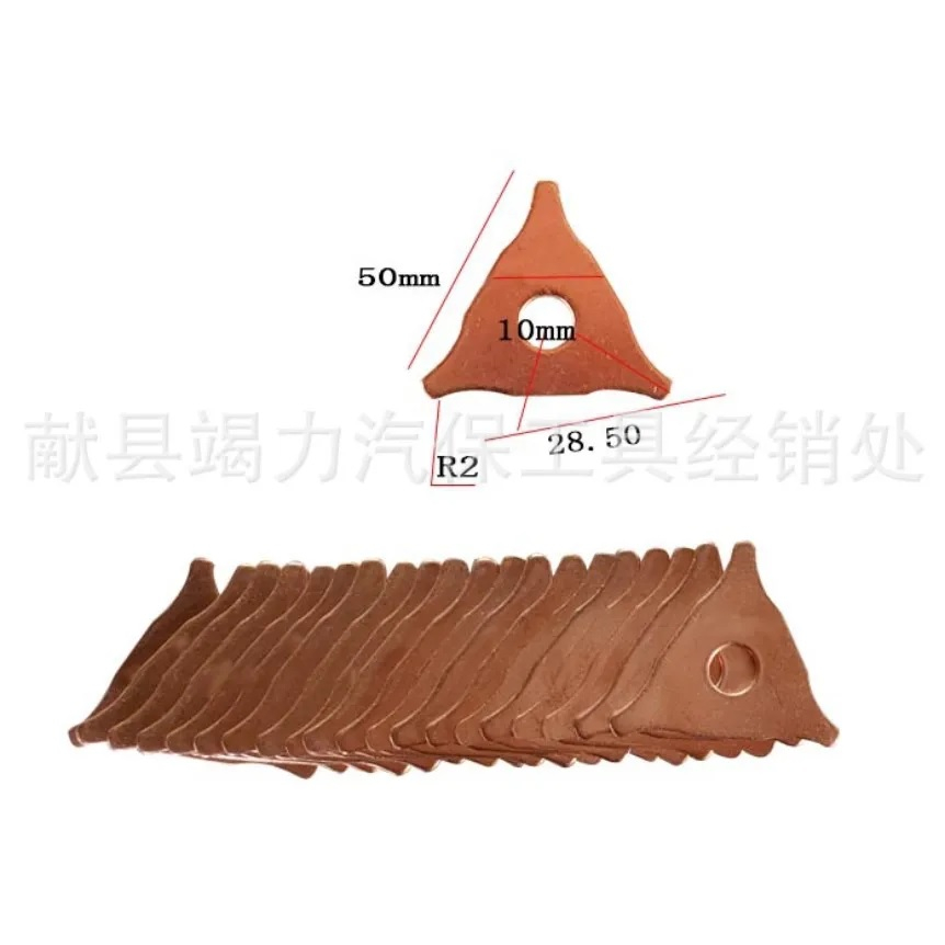 Đầu đồng tam giác giật, tam giác giật tôn cho máy hàn rút tôn oto