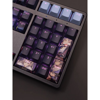 Keycap Honkai: Star Rail Silver Wolf Star Dome Model, chất liệu PBT