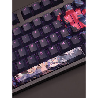 Keycap Honkai: Star Rail Silver Wolf Star Dome Model, chất liệu PBT