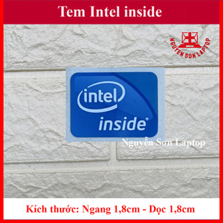 Tem Intel inside Thay Tem Máy Tính Tem Laptop