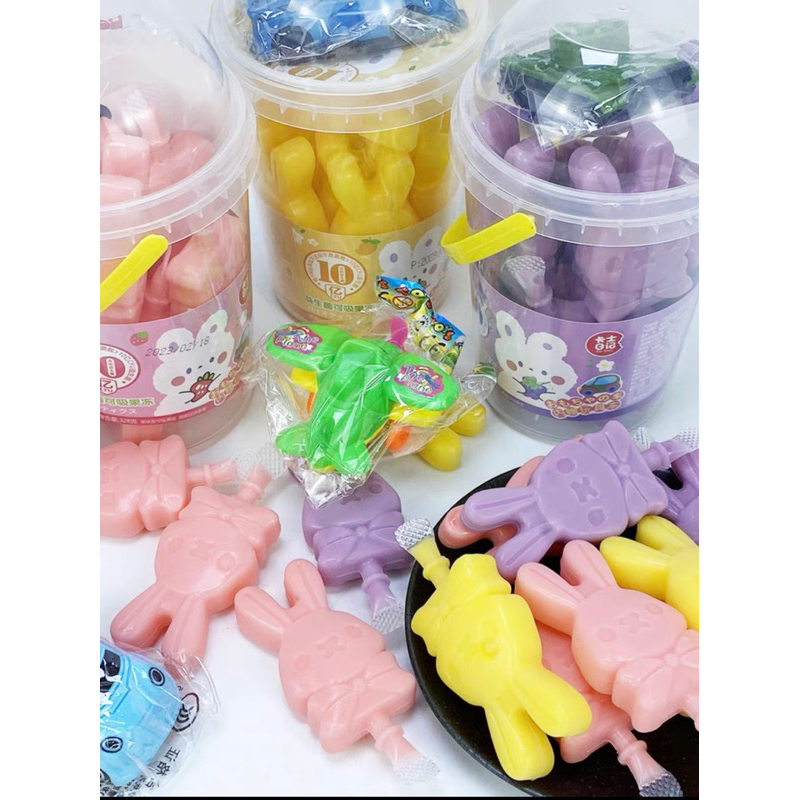 Thạch Jelly kem đá trái cây Disney cho bé đủ hình dáng