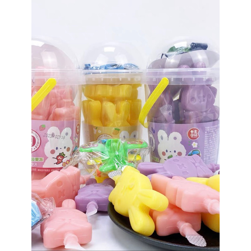 Thạch Jelly kem đá trái cây Disney cho bé đủ hình dáng