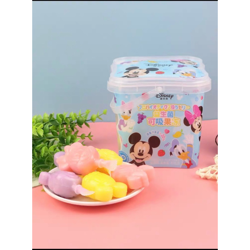 Thạch Jelly kem đá trái cây Disney cho bé đủ hình dáng