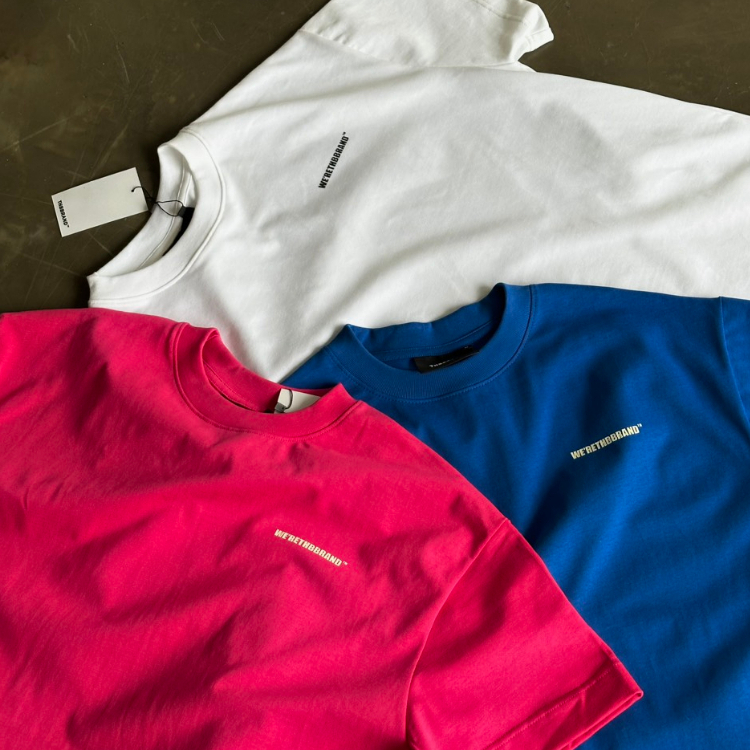 Áo thun BOXY 100% COTTON 300GSM - in nổi cao thành basic  - phong cách streetstyle nam nữ - THBBRAND