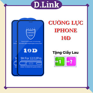 Cường lực ip full màn 10d - cường lực ip