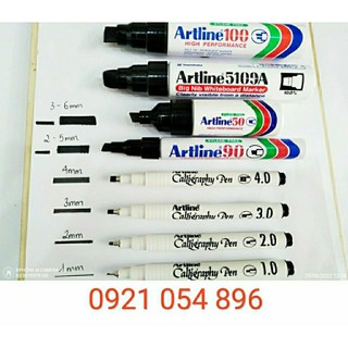 Bộ bút vẽ tham mưu, kỹ thuật đủ nét 1-2-3-4-5-6mm