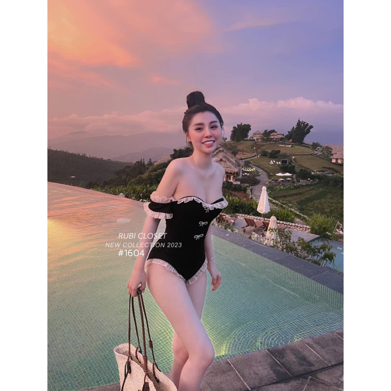 BODY suit viền bèo siêu xinh VANDUONG