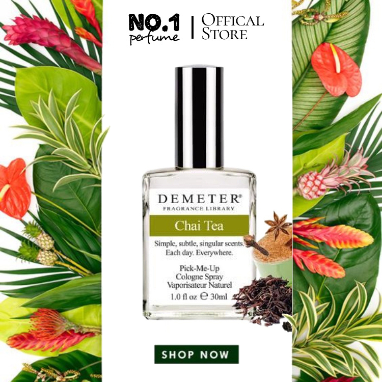 ⁂︎ 10ml┊ Nước hoa Chai Tea by Demeter Cologne - 10мl - #🄽🄾.🄸