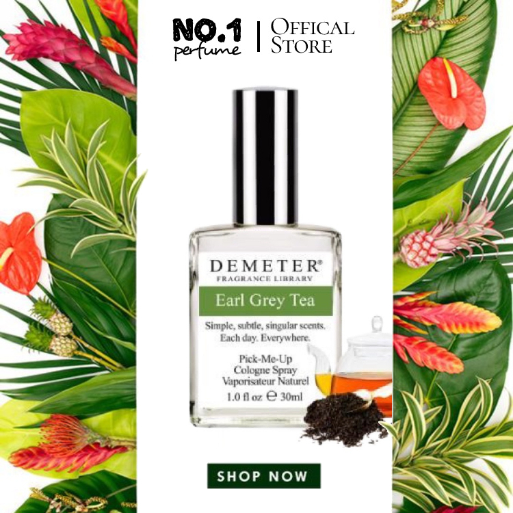 ⁂︎ 10ml┊ Nước hoa Earl Grey Tea by Demeter Cologne - 10мl - #🄽🄾.🄸