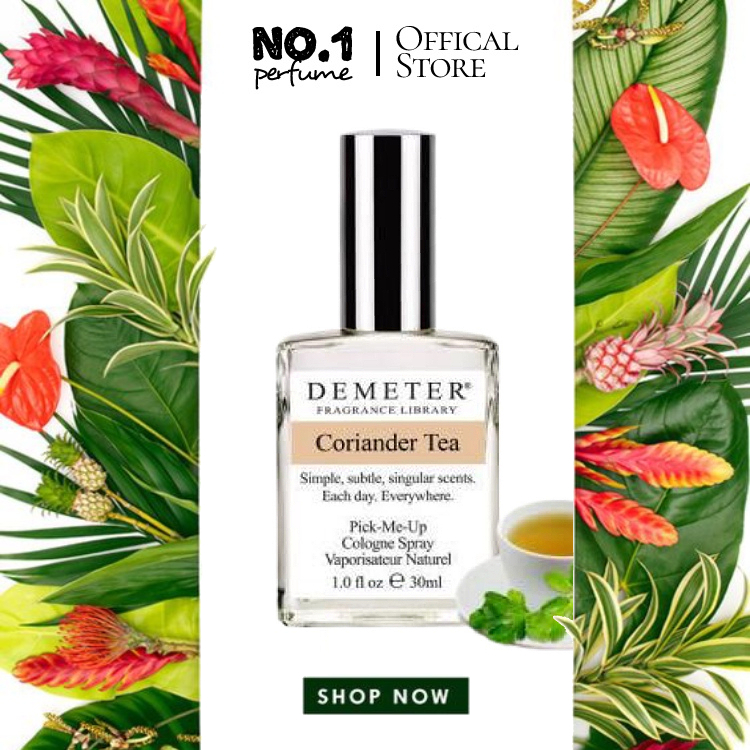 ⁂︎ 10ml┊ Nước hoa Coriander Tea by Demeter Cologne - 10мl - #🄽🄾.🄸