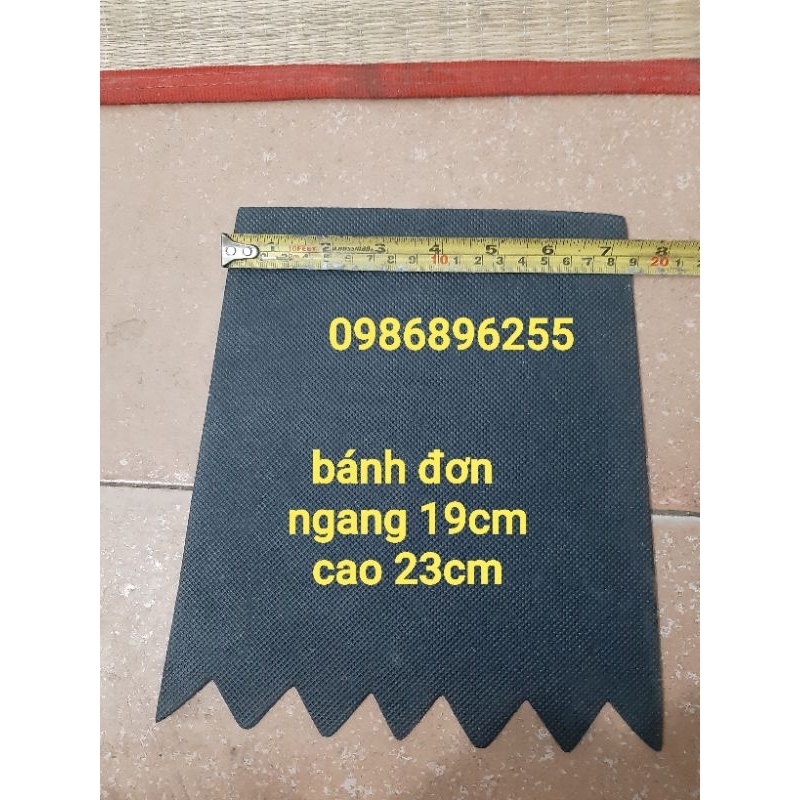 Bộ 3 chiếc chắn bùn cao su dành cho xe ba gác - ba bánh