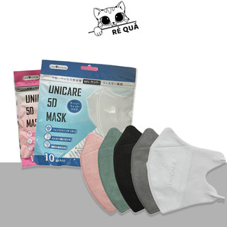 Thùng 100 chiếc khẩu trang 5d uni mask