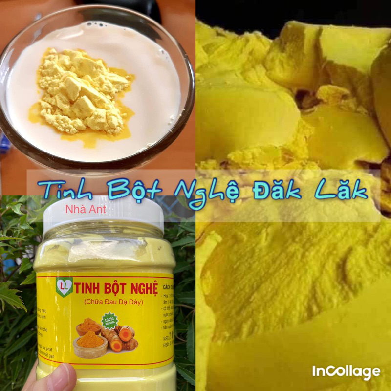 Tinh bột nghệ nguyên chất Đăk Lăk