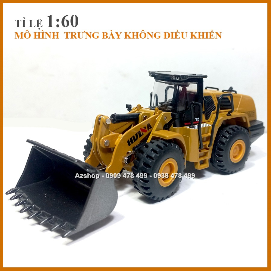 Xe Mô Hình Kim Loại Xe Công Trình Tỉ Lệ 1:60 - JingBang - 9952