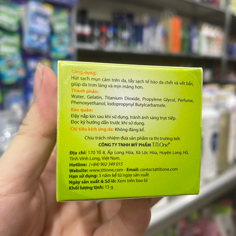 Keo hút mụn TiTiOne 15g