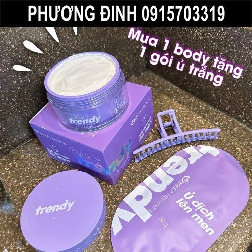 Kem Body Dịch Chiết Lên Men Trendy MEEA  - Meea Premium 250Gram