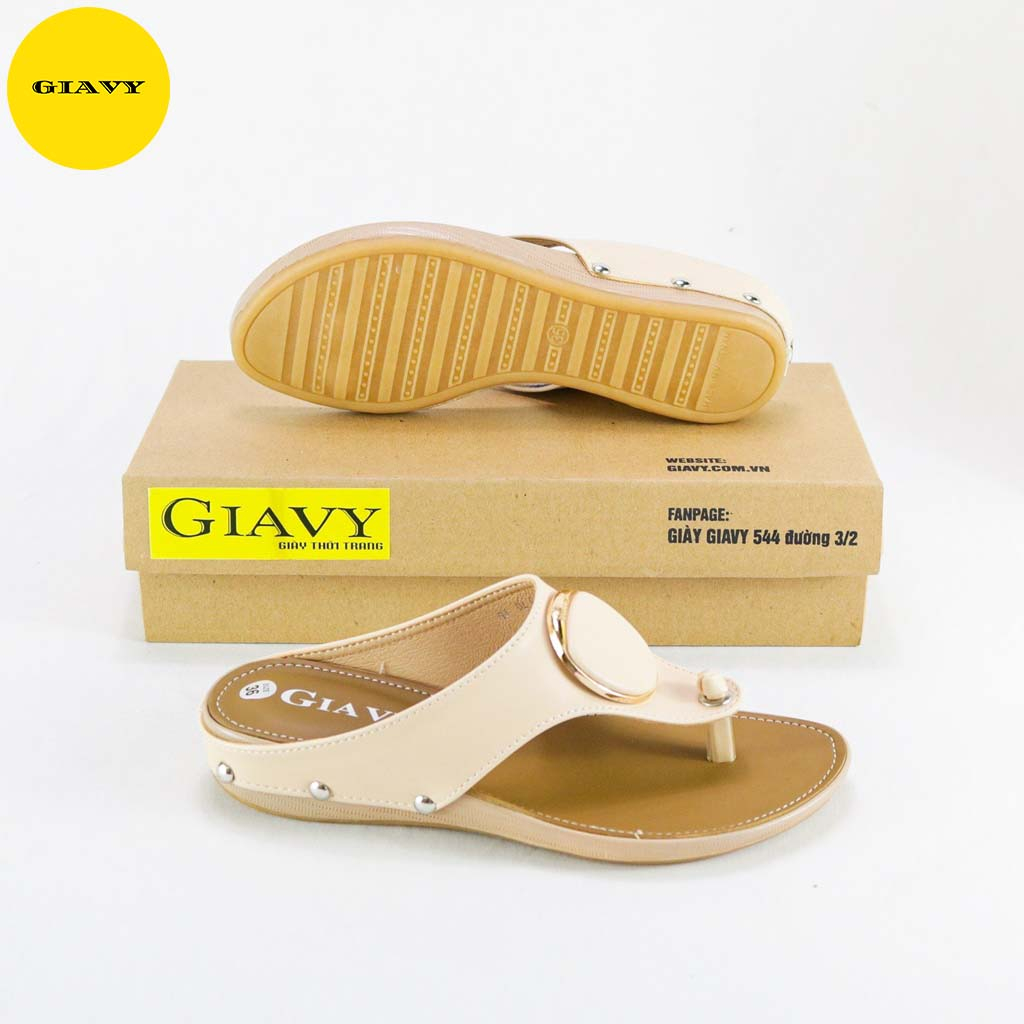 Dép Kẹp Nữ Khóa Tròn  C70 - GIÀY GIAVY