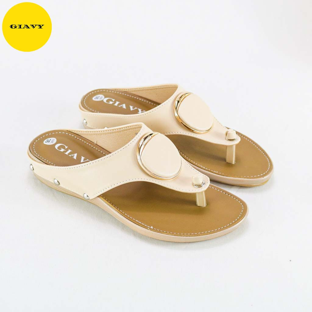 Dép Kẹp Nữ Khóa Tròn  C70 - GIÀY GIAVY