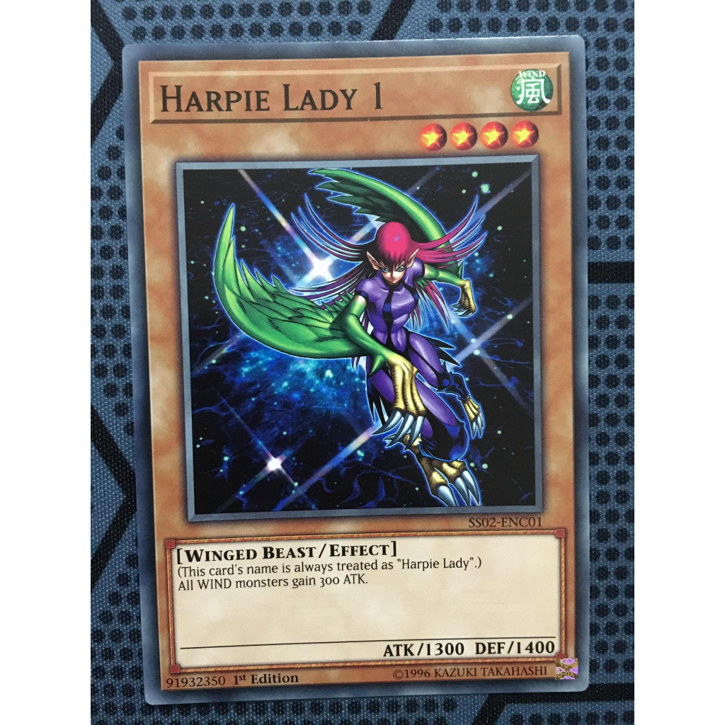 Bài yugioh speed duel - Harpie Lady 1 - SS02-ENC01 - Common 1st Edition