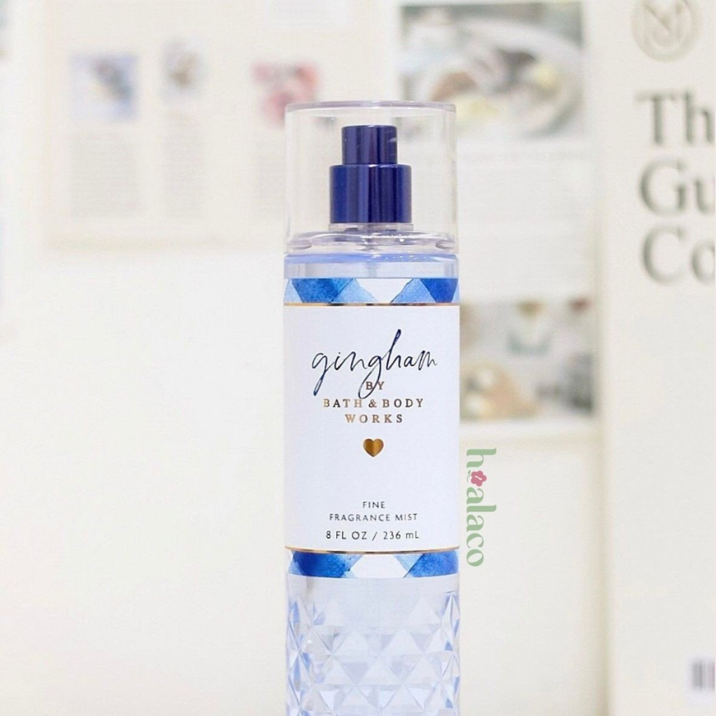 BODY MIST Xịt thơm toàn thân GINGHAM Bath body works